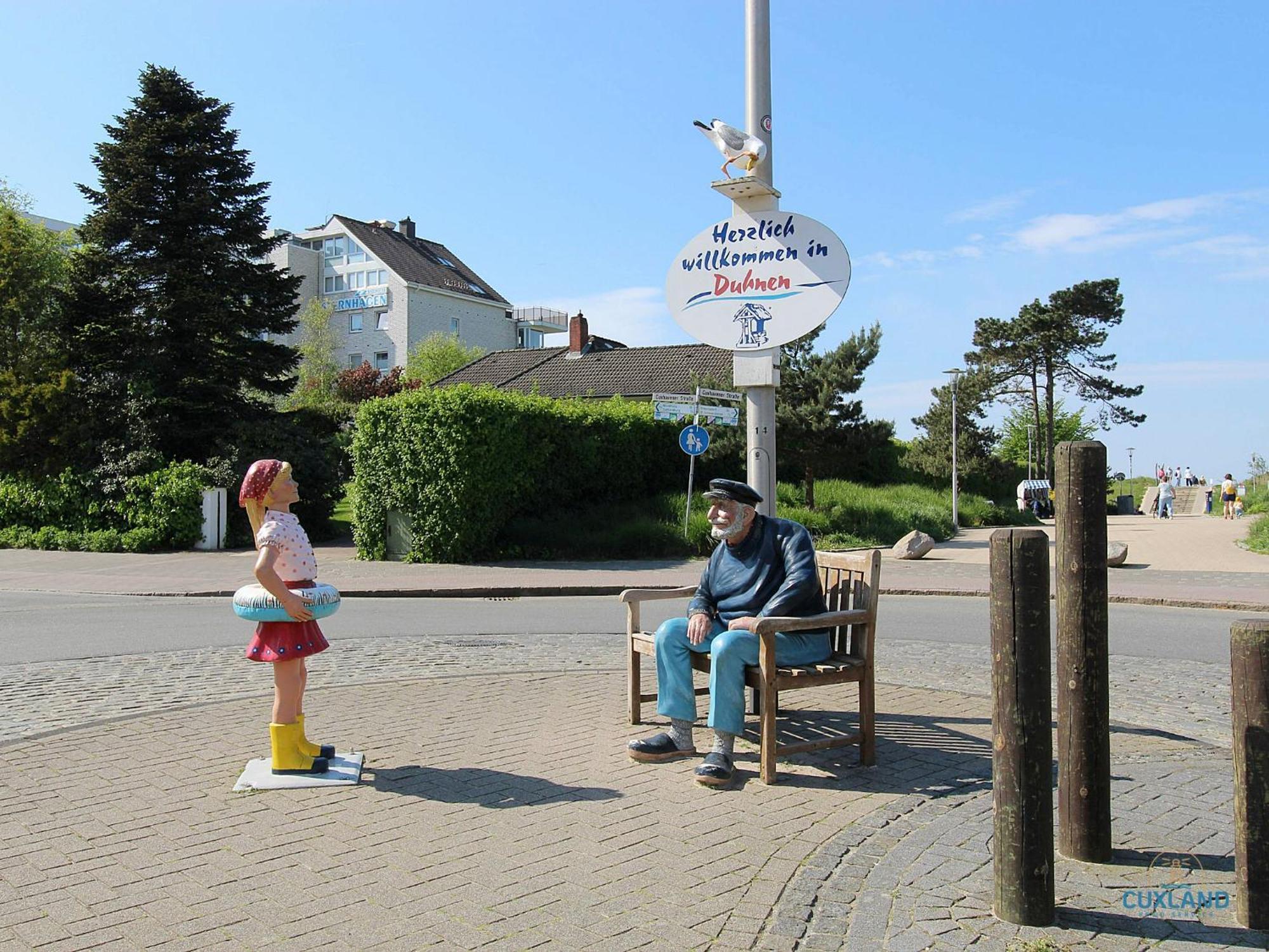 Ferienhaus Am Ringwall 112A Duhnen Cuxhaven Buitenkant foto